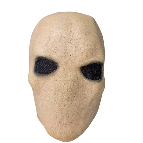 adult slender man rubber mask terrifying halloween beautifully painted mask. - Picture 6 of 11